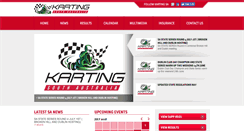 Desktop Screenshot of kartingsa.com.au